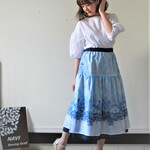 【祝❤2周年　感謝セール♪】「yui」森林のスカート
