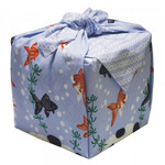 金魚鉢になる小風呂敷　50cm×50cm 