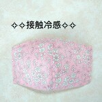 送料無料【接触冷感】リバティ✧マスク
