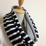 Sale!!20%OFF☆ボーダー × ジャージースヌード