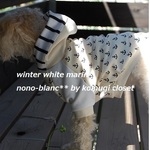 winter white marin**** パーカー