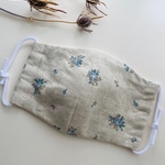 ○ yuwa  綿麻素材　ダブルガーゼ　使用　立体型　マスク　婦人用　○