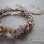baby crown♡nuts×beige ベビー花冠　