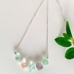 ◇フローライトネックレスver2