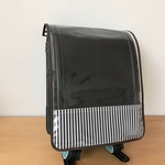 再販【受注製作】男の子向け☆切替柄と縁取りが選べる＊透明ランドセルカバー