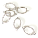 コネクターパーツ シルバー 