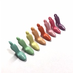  【約23mm程度   50個】アクリルハイヒールチャーム  パステルカラーアソート👠