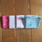 ガーゼ ミニハンカチ ４枚セット 10