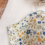 大人✯涼しげ花柄の夏用大人マスク