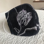 『再販』コットン刺繍立体マスク