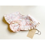 【専用】リバティ刺繍シフォンロゼット𖦊ັ