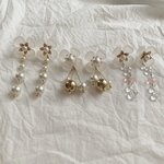 お花ピアス