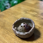 笑顔の可愛いニッコリ亀ちゃん🐢花器　縁起物