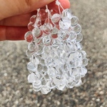 ラスト入荷♩クリア鈴丸アクリルビーズ　10mm