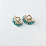 【新作】ｒａｙー Ｔｕｒｑｕｏｉｓｅー（ソウタシエ　ピアス・イヤリング）