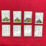 百人一首 マグネット  9番 小野小町、10番 蝉丸、17番 在原業平朝臣、78番 源兼昌 セット