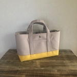 【送料込】帆布トートバッグ横長S no.81