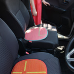 ２枚セット：OTO い草 ： シートパット（S）ダイニングチェア マット シート 車 カーシート 自動車 運転席 助手席