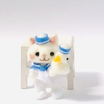 「予約品」猫とカモメの水兵さん「t様専用」