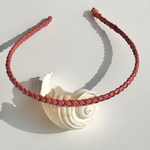 ラウハラ編みカチューシャ(細巾)