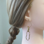 ¥1200→¥480 / 60%OFF  大人のフープピアス