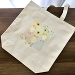 Flower Okame＊キャンバストートバック