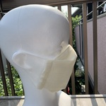 フィルターポケット付き楊柳マスク