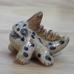 ちび怪獣　陶製置物