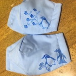 2枚セット   花ペンギンマスク