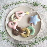ドーナツ屋さんの紐通し🍩