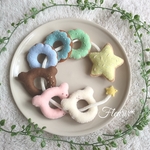 ドーナツ屋さんの紐通し🍩