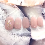 《№14》ピンクのシェルネイル💅