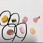  寿司ネイル 3Dパーツ