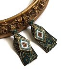 人気・再販♡ ◇beads × tyrolean tape◇（green）