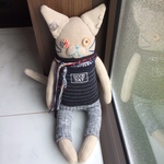 ソックモンキー　☆ ソックキャット ☆ ミルクティーねこくん