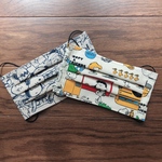 ✴︎再販売‼︎セット販売✴︎ワイヤー入りプリーツマスク2枚セット(普通サイズ)