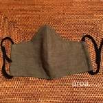 ✳︎ リネン×リネン　送料無料　訳ありマスク　✳︎*  少し小さめサイズ