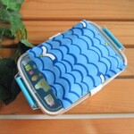 カモメ柄☆お弁当ベルト（保冷剤入れ）