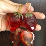 いちごいっぱいピアス[送料無料]