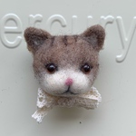 こげ茶ネコちゃんのマグネット