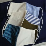◆男性用マスク　夏用コットン　新作　涼しい　立体マスク　ゴム付き　おしゃれ　お手頃価格