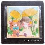 豆色紙原画「たんぽぽ」