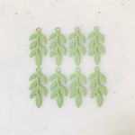 Apple Green Leaves Pendant Tops