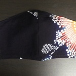 浴衣地マスク　大人用　～日本の夏を涼やかに華やかに～