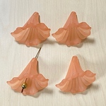 FLOST CORAL FLOWER BEADS CAP PARTS