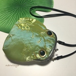 カエル ビックdeケロポシェット ♪シルキー緑♪