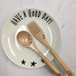 ぴょこんとねこ♡スプーンフォークのセット