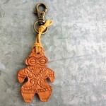 土偶ちゃんＳサイズ（革/キーホルダー）縄文