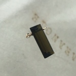 ご予約品グリーントルマリンのハンサムネックレス 14kgf