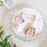 【イヤリング】シェルとハリネズミの耳飾り